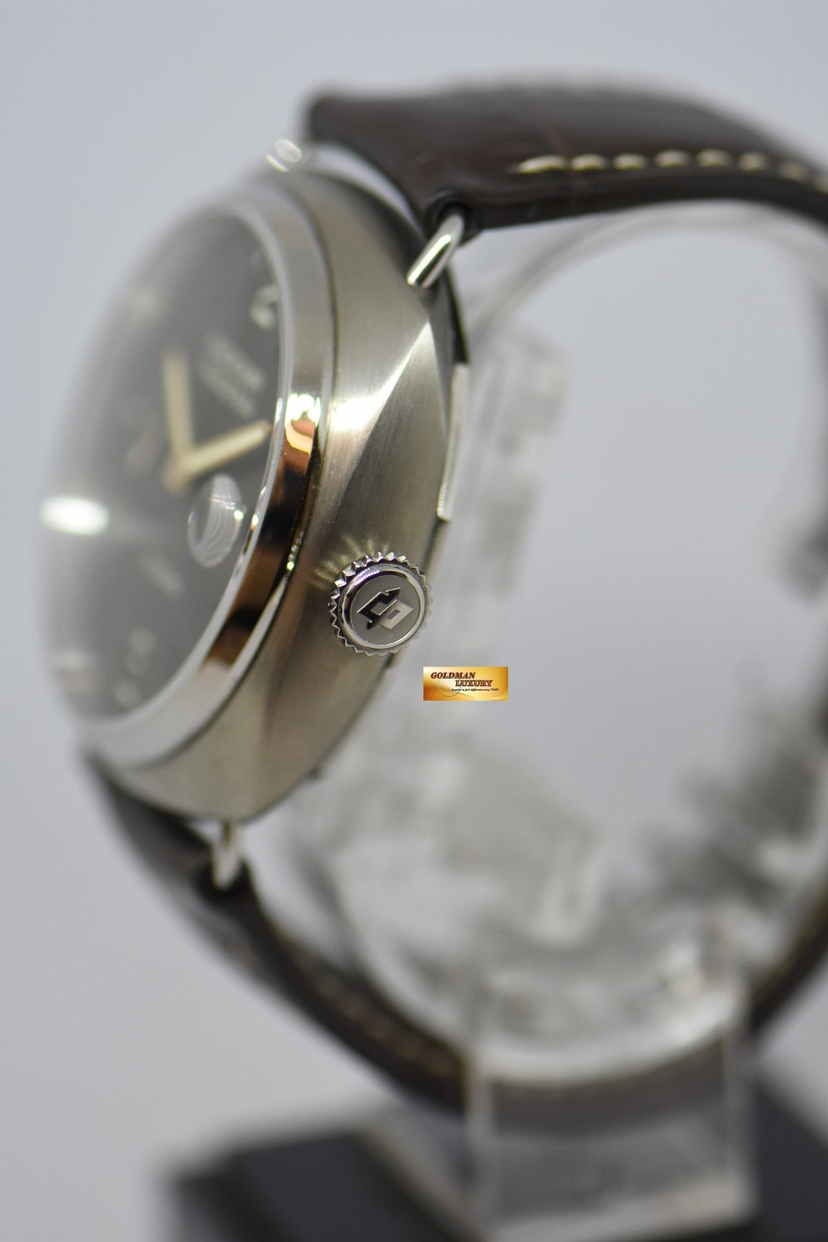 [SOLD] PANERAI RADIOMIR 45mm TITANIUM 8 DAYS POWER RESERVE TOBACCO BROWN DIAL MANUAL WINDING PAM 346 (MINT)