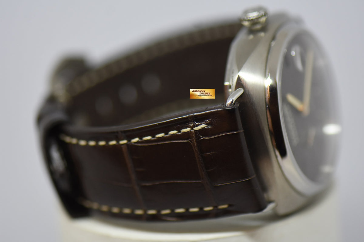 [SOLD] PANERAI RADIOMIR 45mm TITANIUM 8 DAYS POWER RESERVE TOBACCO BROWN DIAL MANUAL WINDING PAM 346 (MINT)