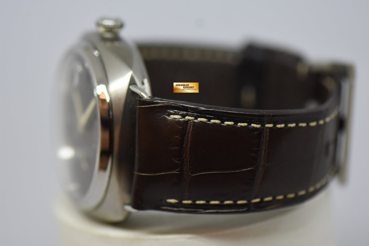 [SOLD] PANERAI RADIOMIR 45mm TITANIUM 8 DAYS POWER RESERVE TOBACCO BROWN DIAL MANUAL WINDING PAM 346 (MINT)