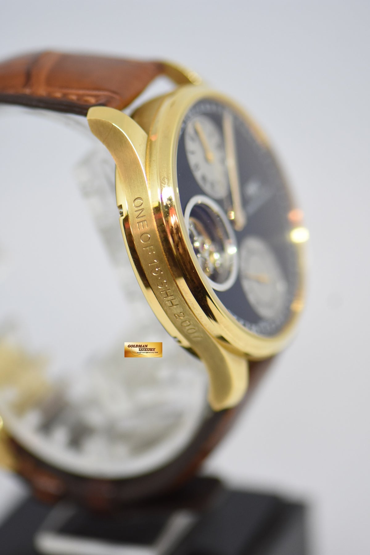 [SOLD] IWC PORTUGUESE TOURBILLION REGULATOR ROSE GOLD MANUAL WINDING IW5446-04 LIMITED EDITION OF 15PCS (MINT)