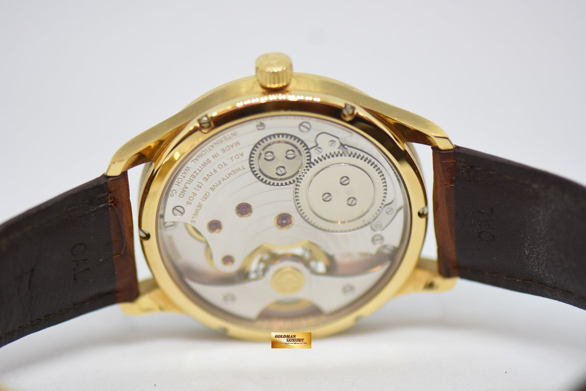 [SOLD] IWC PORTUGUESE TOURBILLION REGULATOR ROSE GOLD MANUAL WINDING IW5446-04 LIMITED EDITION OF 15PCS (MINT)