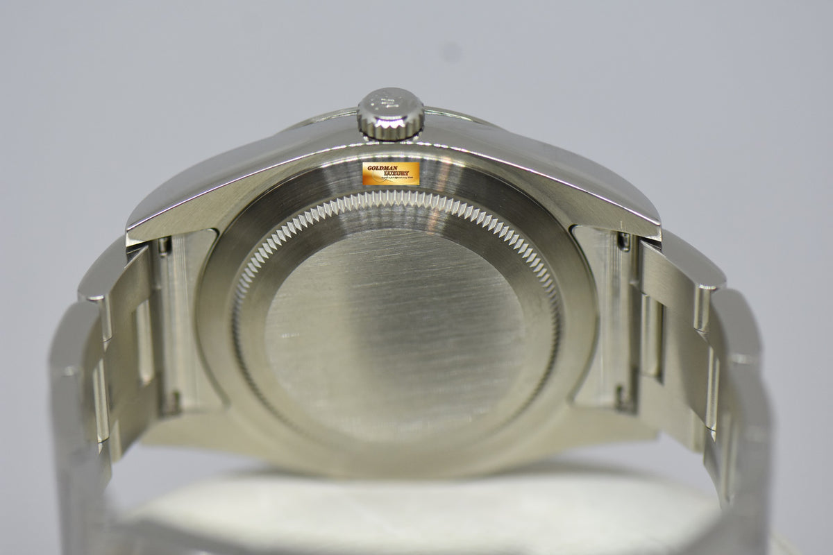 [SOLD] ROLEX OYSTER PERPETUAL EXPLORER 39mm STEEL IN BRACELET BLACK 214270 (LNIB)