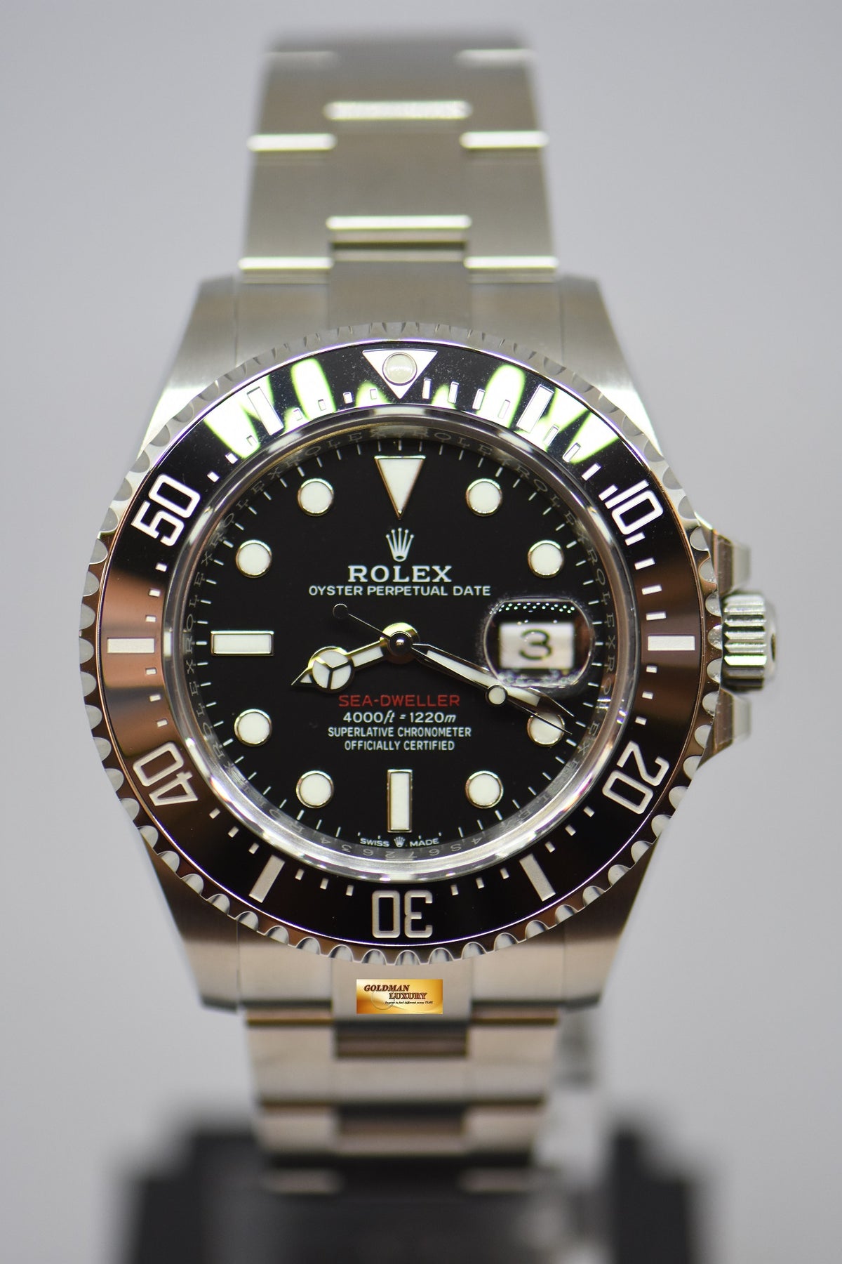 [SOLD] ROLEX OYSTER RED SEA-DWELLER 50TH ANNIVERSARY CERAMIC Ref : 126600 (NEW-UNWORN)
