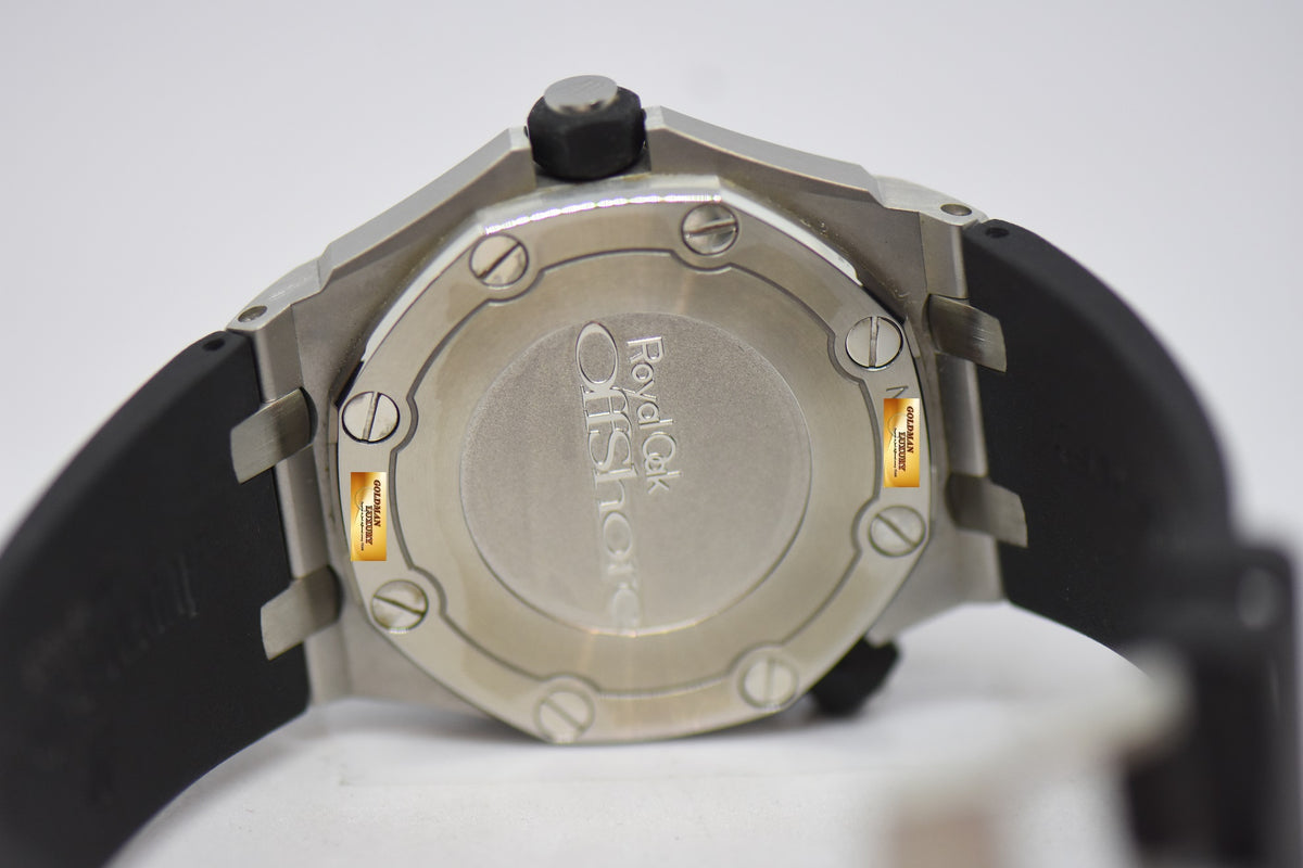 [SOLD] AUDEMARS PIGUET ROYAL OAK OFFSHORE DIVER 42mm STEEL BEZEL RUBBER STRAP 15703ST (MINT)