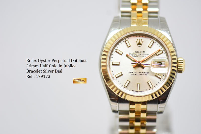 products/GML2724-RolexOysterDatejust26mmLadiesHalf-GoldSilverDial179173-11.jpg