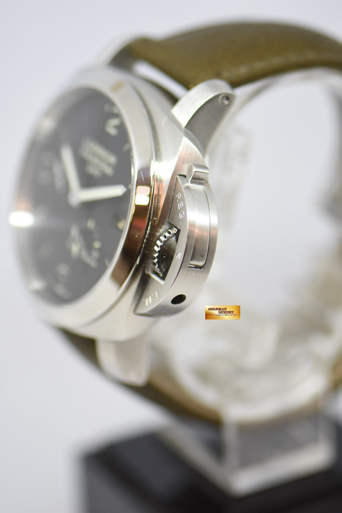 [SOLD] PANERAI LUMINOR 1950 GMT 3 DAYS POWER RESERVE 44mm P.9000 AUTOMATIC PAM 321 (MINT)