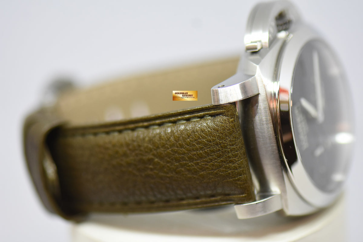 [SOLD] PANERAI LUMINOR 1950 GMT 3 DAYS POWER RESERVE 44mm P.9000 AUTOMATIC PAM 321 (MINT)