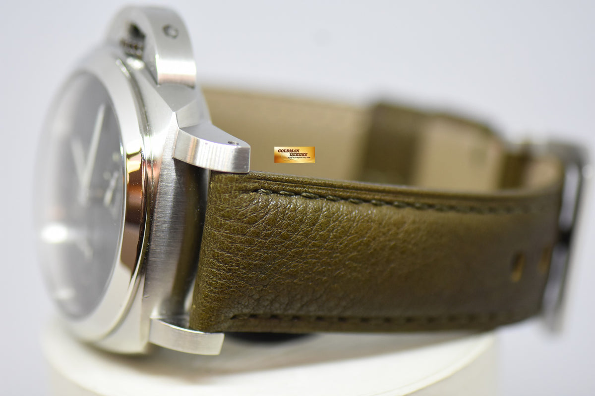 [SOLD] PANERAI LUMINOR 1950 GMT 3 DAYS POWER RESERVE 44mm P.9000 AUTOMATIC PAM 321 (MINT)