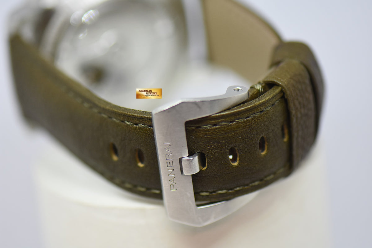 [SOLD] PANERAI LUMINOR 1950 GMT 3 DAYS POWER RESERVE 44mm P.9000 AUTOMATIC PAM 321 (MINT)