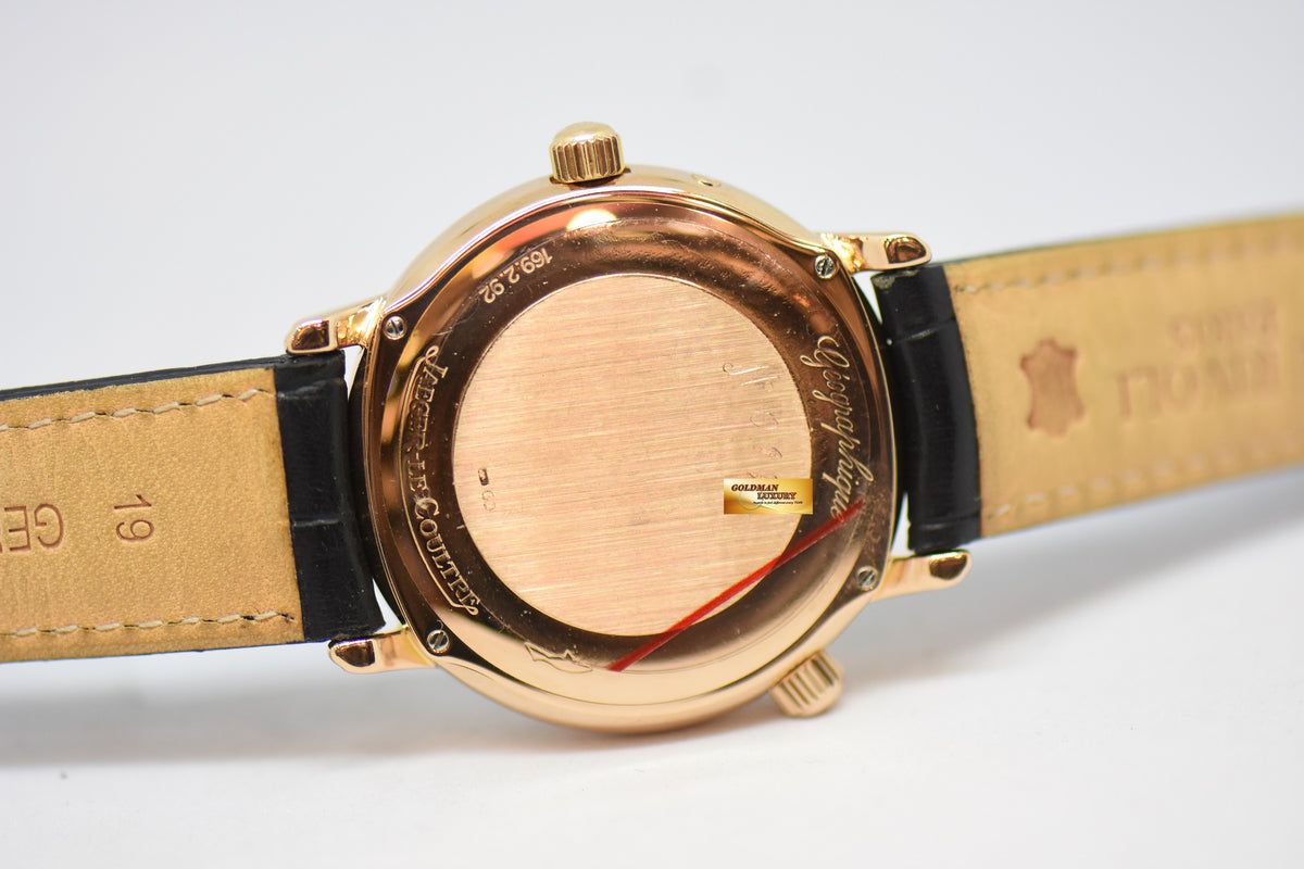 [SOLD] JLC GEOGRAPHIQUE 38mm WORLD TIME POWER RESERVE 18K YELLOW GOLD AUTOMATIC 169.2.92 (MINT)