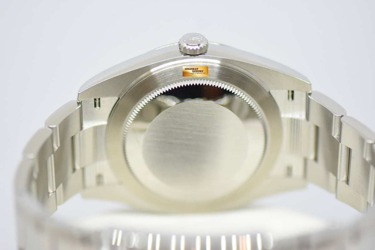 [SOLD] ROLEX OYSTER PERPETUAL DATEJUST 41mm SILVER DIAL STEEL IN OYSTER BRACELET 126300 (NEW-UNWORN)