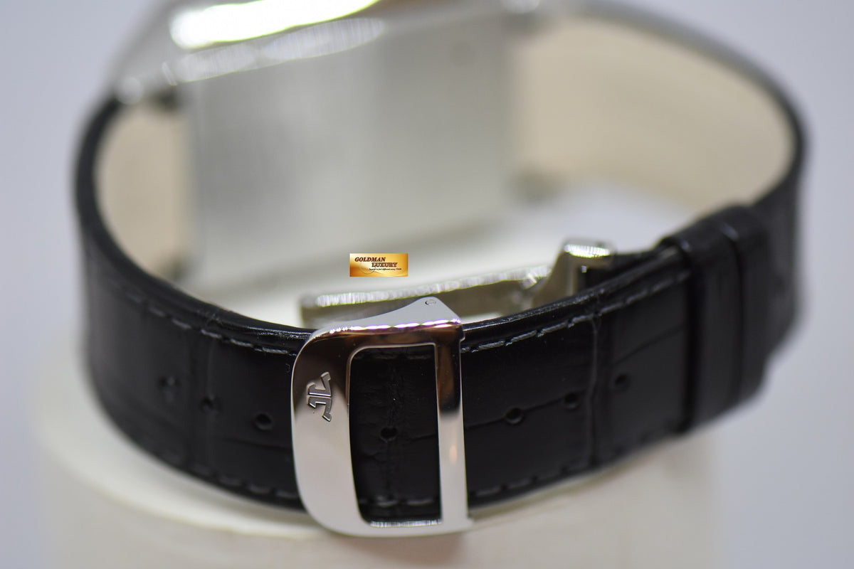 [SOLD] JLC REVERSO SQUADRA HOMETIME am/pm GMT STEEL IN LEATHER AUTOMATIC 230.8.77 (MINT)