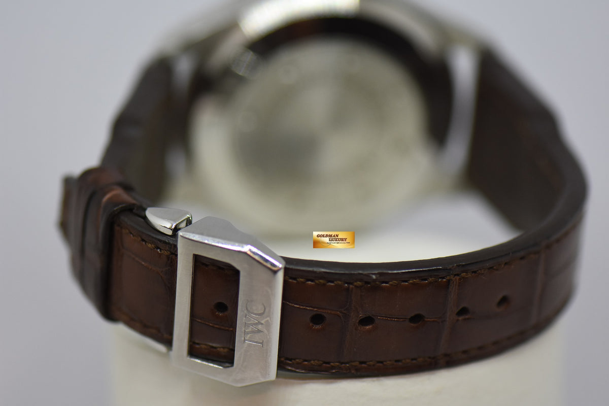 [SOLD] IWC BIG PILOT 46mm 7 DAYS POWER RESERVE STEEL IN LEATHER AUTOMATIC IW5004-01 (GOOD CONDITION)