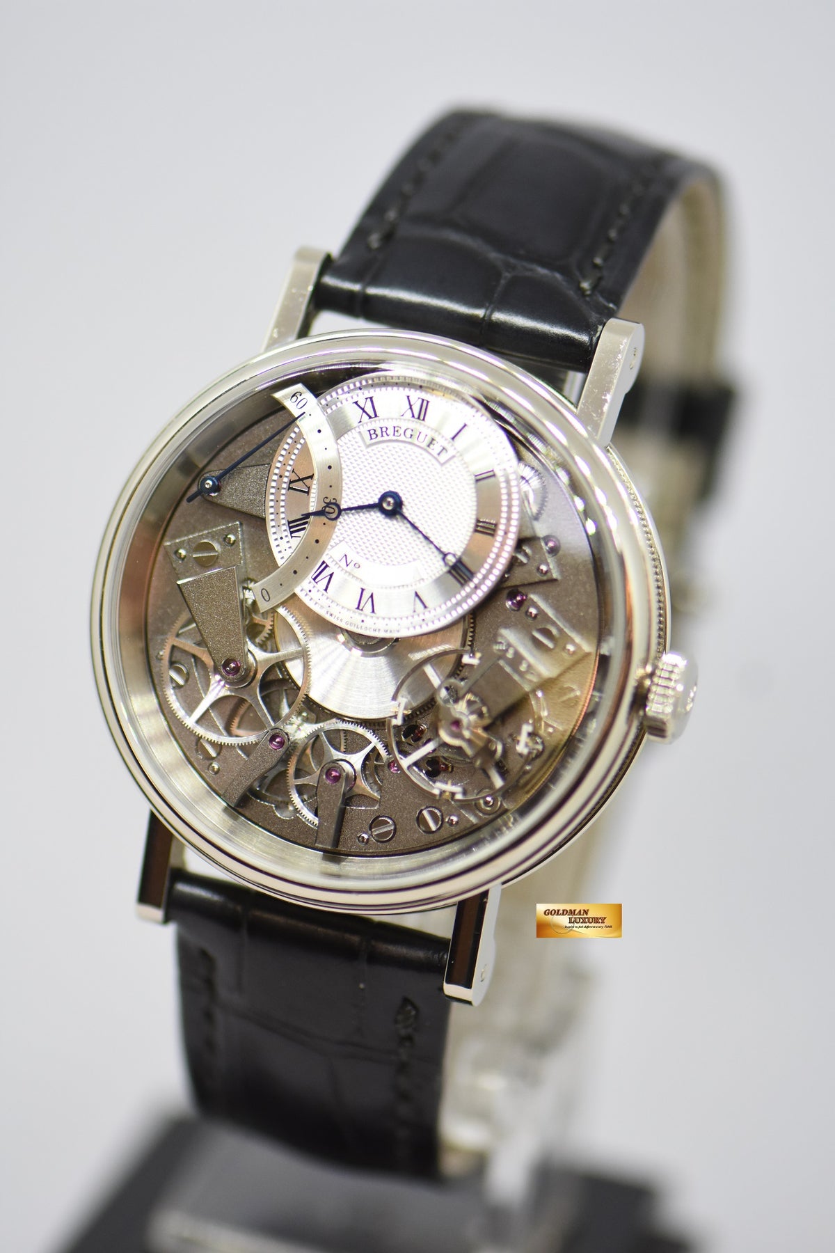 [SOLD] BREGUET TRADITION 18K WHITE GOLD RETROGRADE SECONDS CALIBRE 505SR1 AUTOMATIC 7097 (MINT)