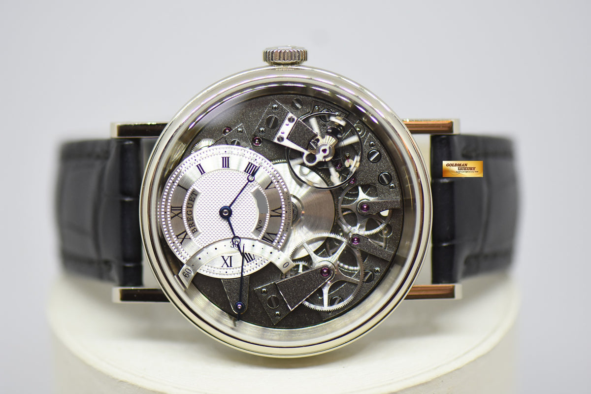 [SOLD] BREGUET TRADITION 18K WHITE GOLD RETROGRADE SECONDS CALIBRE 505SR1 AUTOMATIC 7097 (MINT)