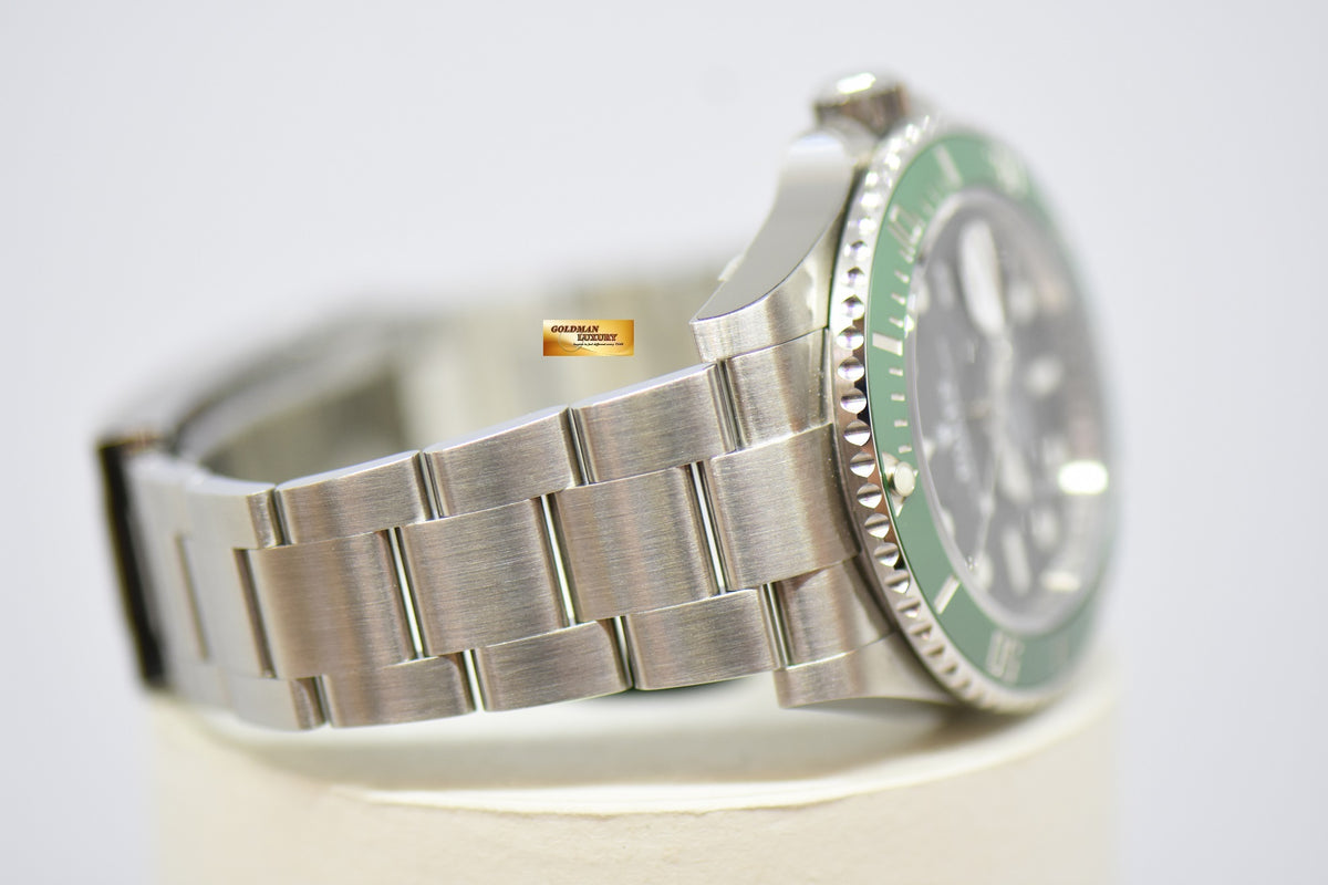 [SOLD] ROLEX OYSTER PERPETUAL SUBMARINER “STARBUCKS” 41mm STEEL IN BRACELET CERAMIC GREEN BEZEL 126610LV (NEW-UNWORN)