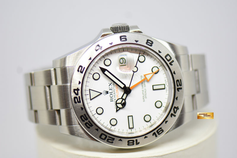 products/GML2797-RolexOysterExplorerII42mmSteelinBraceletWhite216570LNIB-10.jpg