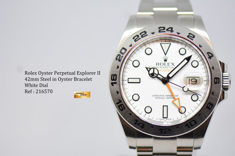 products/GML2797-RolexOysterExplorerII42mmSteelinBraceletWhite216570LNIB-11.jpg