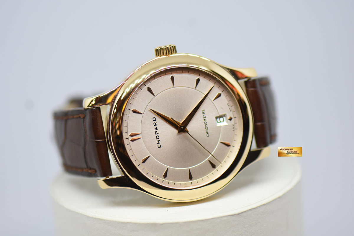 [SOLD] CHOPARD L.U.C 18K ROSE GOLD 39mm CHRONOMETRE AUTOMATIC 1907 (MINT)