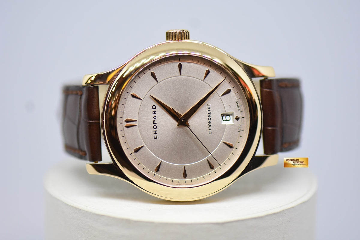 [SOLD] CHOPARD L.U.C 18K ROSE GOLD 39mm CHRONOMETRE AUTOMATIC 1907 (MINT)