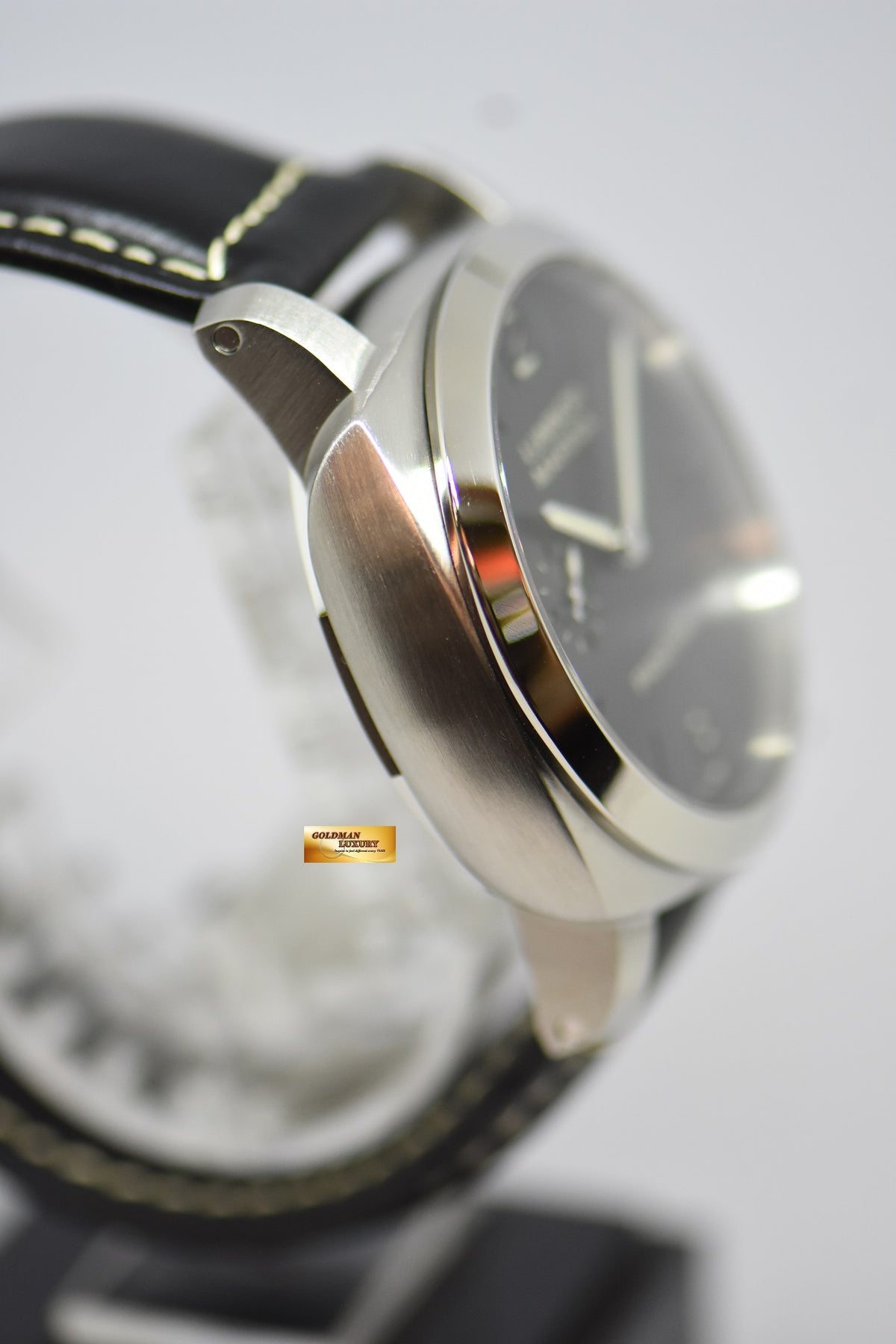 [SOLD] PANERAI LUMINOR MARINA 1950 CASE 44mm STEEL IN LEATHER P.9000 AUTOMATIC PAM 312 (MINT)