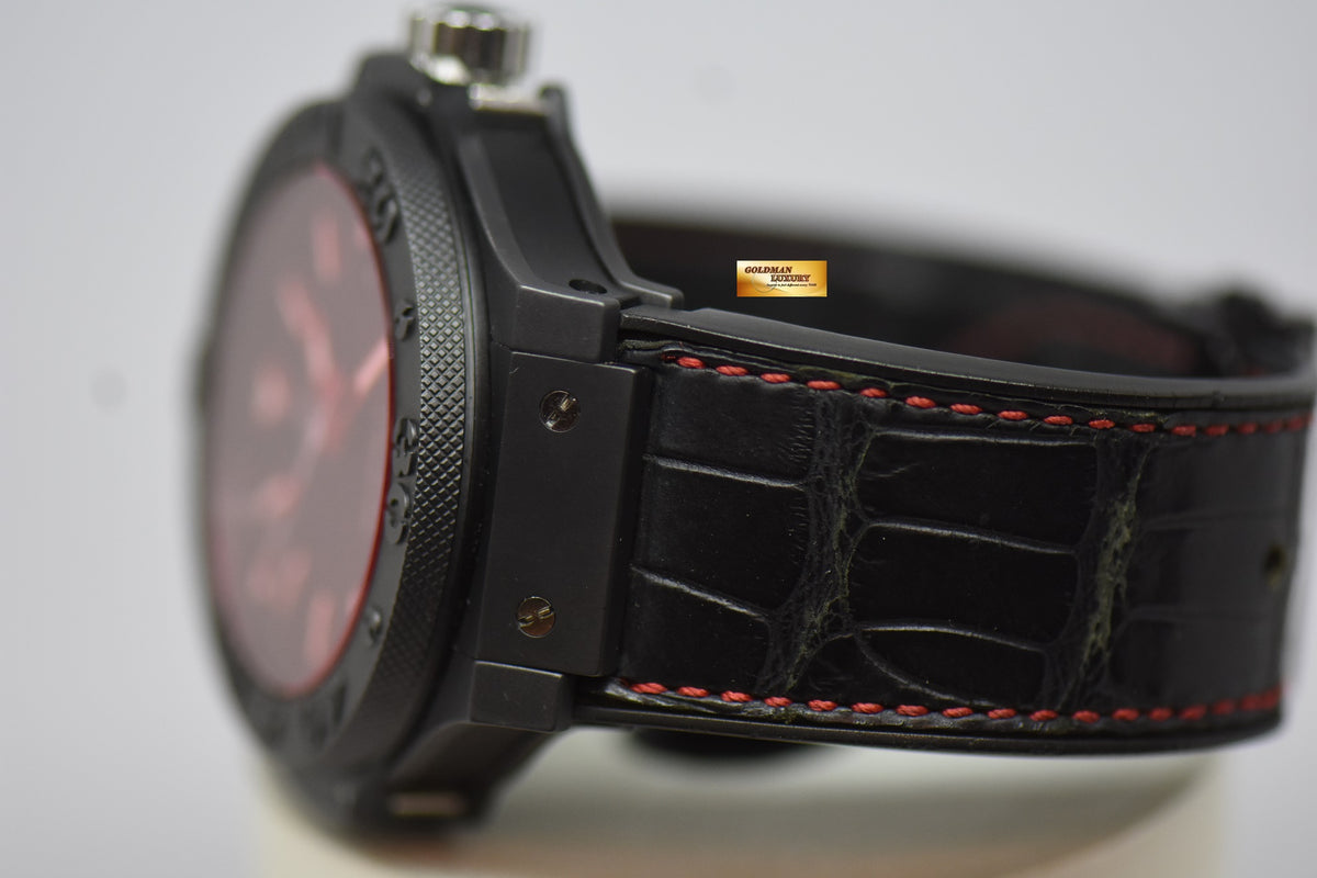 [SOLD] HUBLOT BIG BANG KING ALL BLACK RED 48mm CERAMIC BLACK AUTOMATIC 322.CI.1125.GR (LNIB)