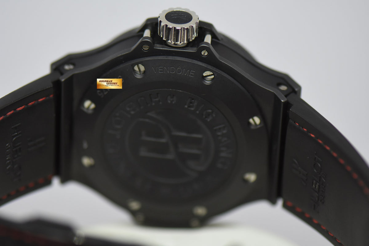 [SOLD] HUBLOT BIG BANG KING ALL BLACK RED 48mm CERAMIC BLACK AUTOMATIC 322.CI.1125.GR (LNIB)