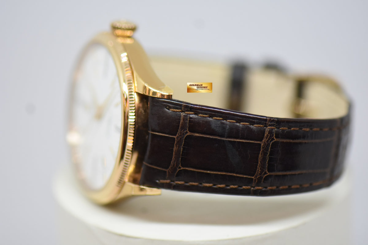 [SOLD] ROLEX CELLINI TIME 39mm EVEROSE GOLD MEN’S AUTOMATIC WHITE DIAL 50505 (LNIB)
