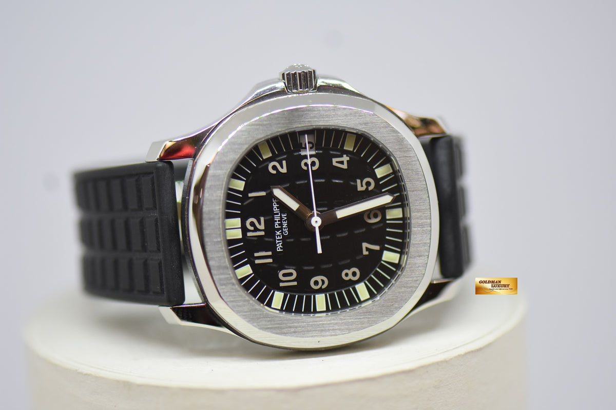[SOLD] PATEK PHILIPPE AQUANAUT STEEL IN BRACELET 36mm AUTOMATIC 5066A (UNPOLISHED SET)