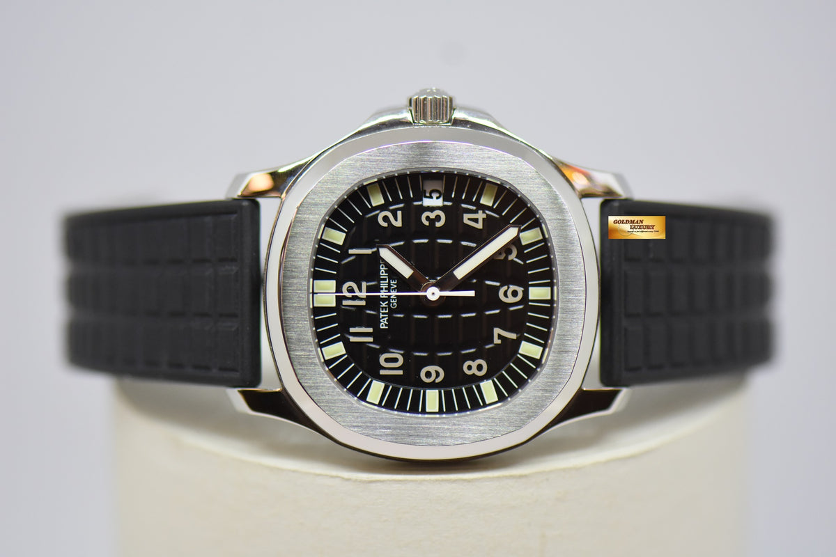 [SOLD] PATEK PHILIPPE AQUANAUT STEEL IN BRACELET 36mm AUTOMATIC 5066A (UNPOLISHED SET)