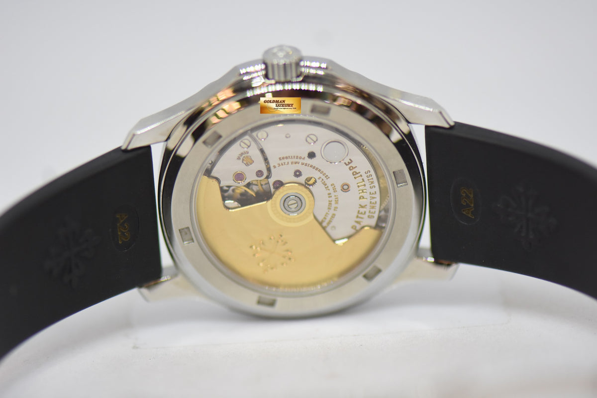 [SOLD] PATEK PHILIPPE AQUANAUT STEEL IN BRACELET 36mm AUTOMATIC 5066A (UNPOLISHED SET)