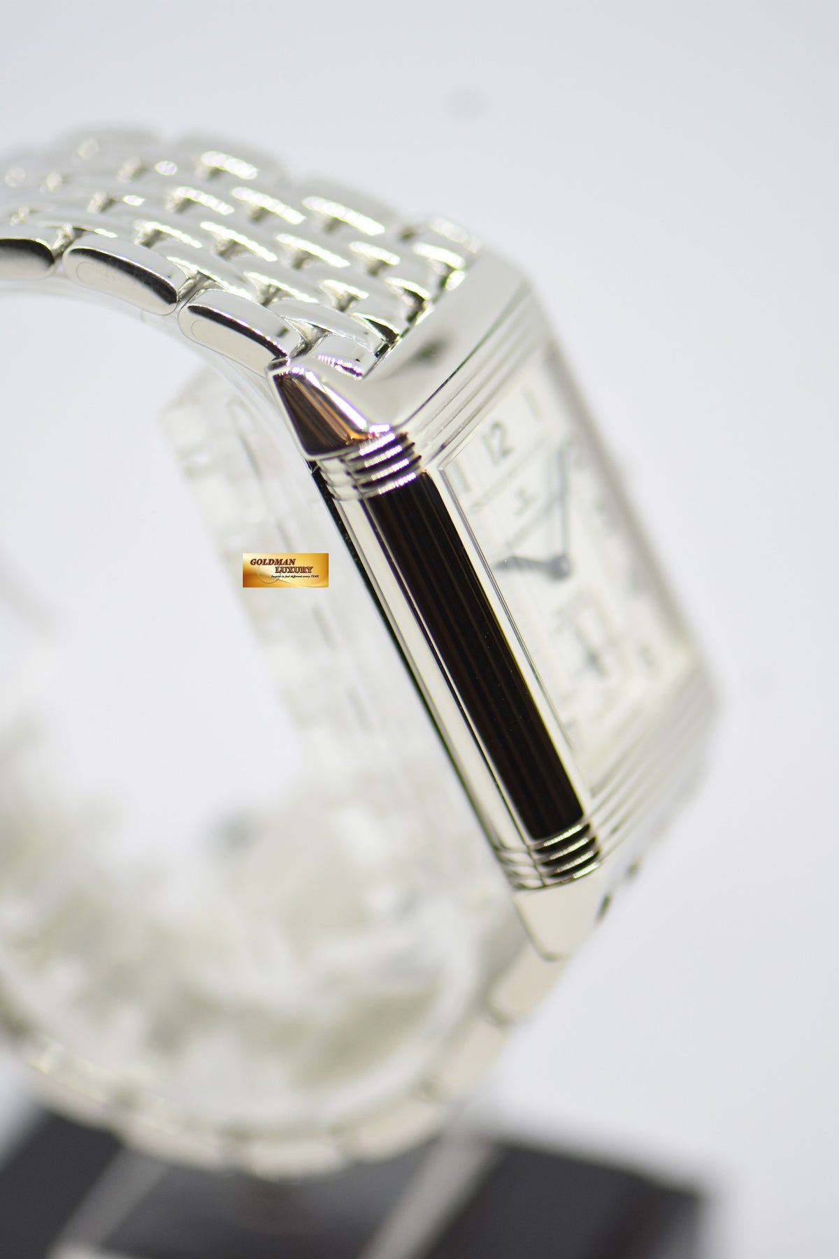 [SOLD] JLC REVERSO GRANDE TAILLE STEEL IN BRACELET MANUAL WINDING 270.8.62 (MINT)