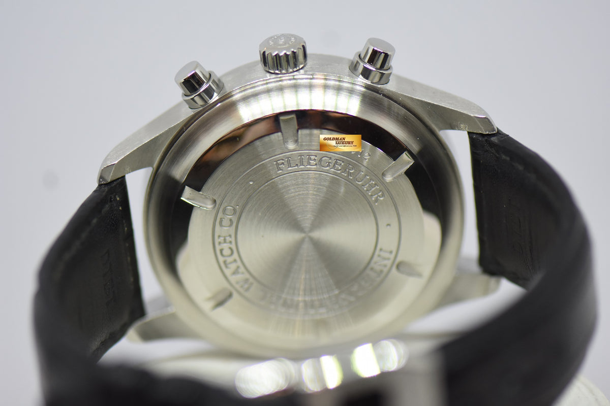 [SOLD] IWC PILOT MEN’S CHRONOGRAPH 42mm DAY-DATE AUTOMATIC IW3717-01 (MINT)