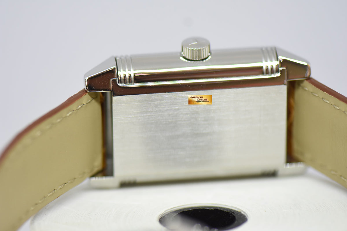 [SOLD] JLC REVERSO GRANDE DATE 8 DAYS POWER RESERVE STAINLESS STEEL MANUAL WINDING 240.8.15 (MINT)