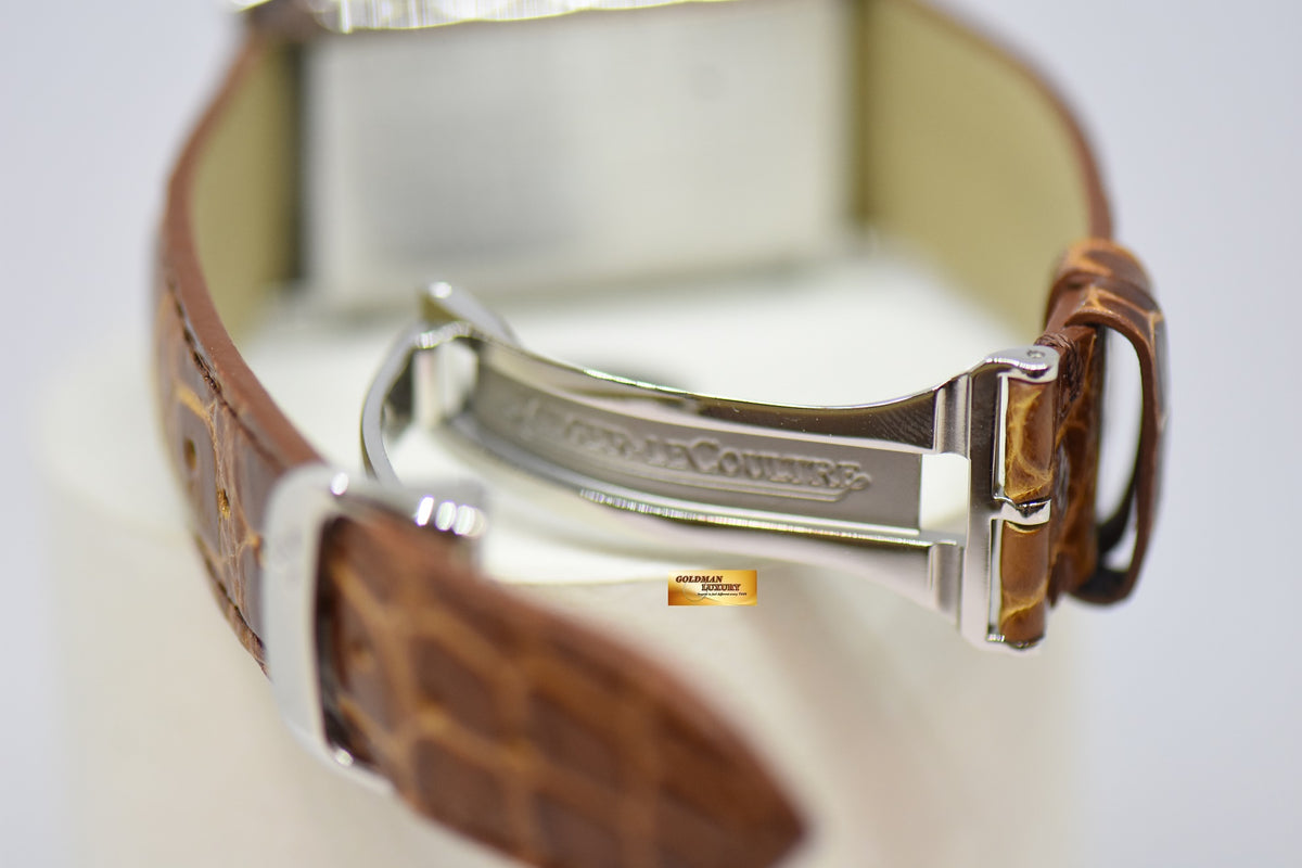 [SOLD] JLC REVERSO GRANDE DATE 8 DAYS POWER RESERVE STAINLESS STEEL MANUAL WINDING 240.8.15 (MINT)