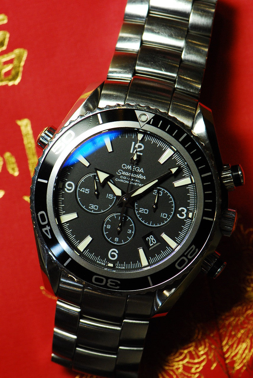 [SOLD] OMEGA SEAMASTER PLANET OCEAN 45.5mm CHRONOGRAPH (NEAR MINT)