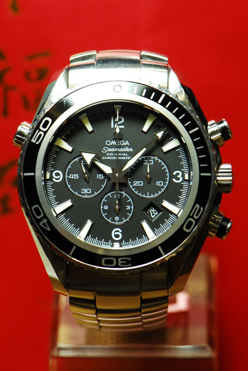 [SOLD] OMEGA SEAMASTER PLANET OCEAN 45.5mm CHRONOGRAPH (NEAR MINT)