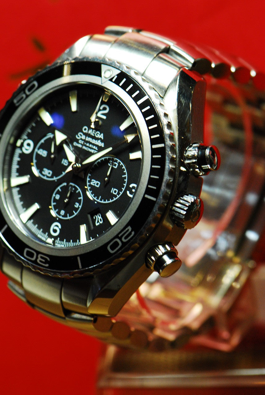 [SOLD] OMEGA SEAMASTER PLANET OCEAN 45.5mm CHRONOGRAPH (NEAR MINT)