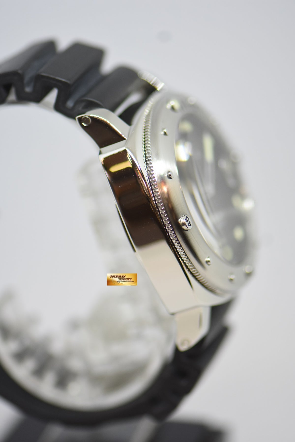 [SOLD] PANERAI LUMINOR SUBMERSIBLE 44mm STEEL IN RUBBER AUTOMATIC PAM 024 (MINT)