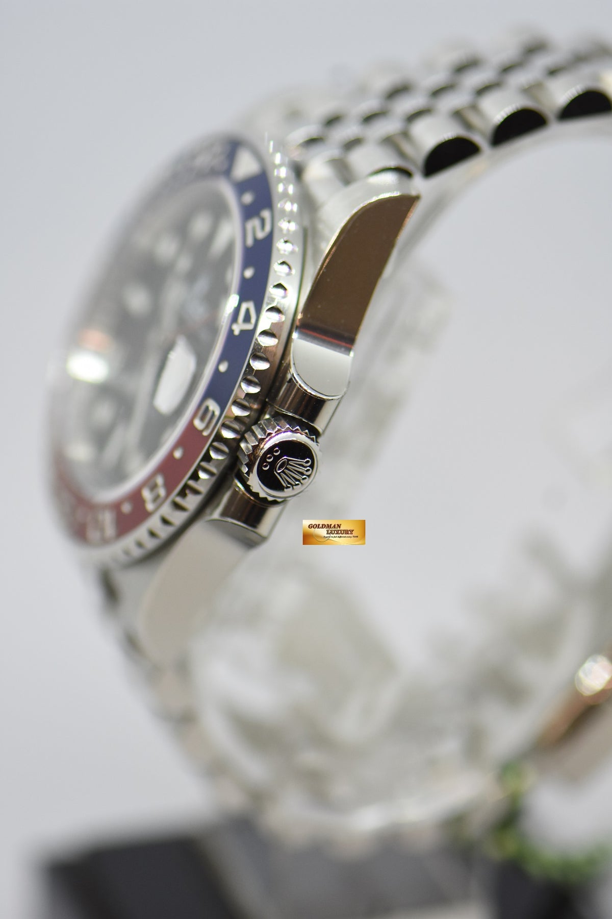 [SOLD] ROLEX OYSTER PERPETUAL GMT-MASTER II “PEPSI” CERAMIC RED / BLUE BEZEL JUBILEE STEEL BRACELET 126710BLRO (NEW-UNWORN)