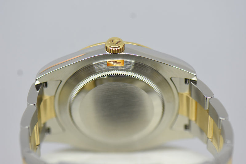 products/GML2864-RolexOysterDatejustII41mmHalf-GoldWimbledonDial116333-8.jpg