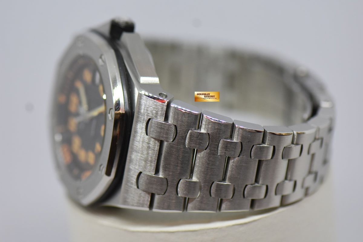 [SOLD] AUDEMARS PIGUET ROYAL OAK OFFSHORE 42mm SCUBA DIVER ORANGE STEEL IN BRACELET AUTOMATIC 15701ST (MINT)