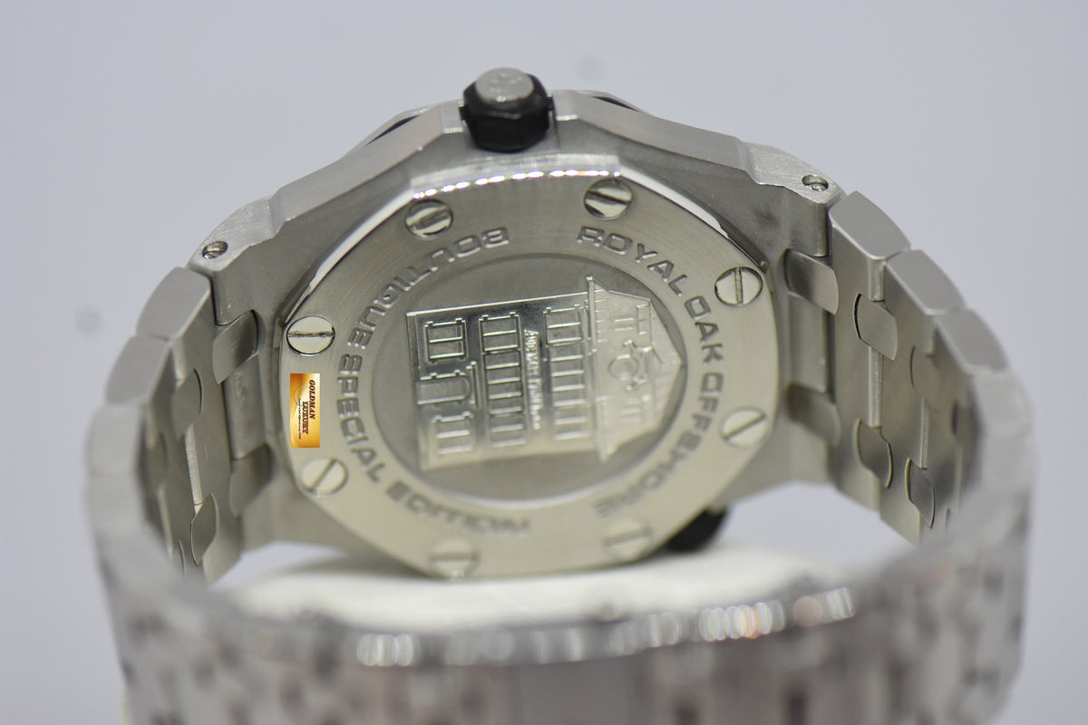 [SOLD] AUDEMARS PIGUET ROYAL OAK OFFSHORE 42mm SCUBA DIVER ORANGE STEEL IN BRACELET AUTOMATIC 15701ST (MINT)
