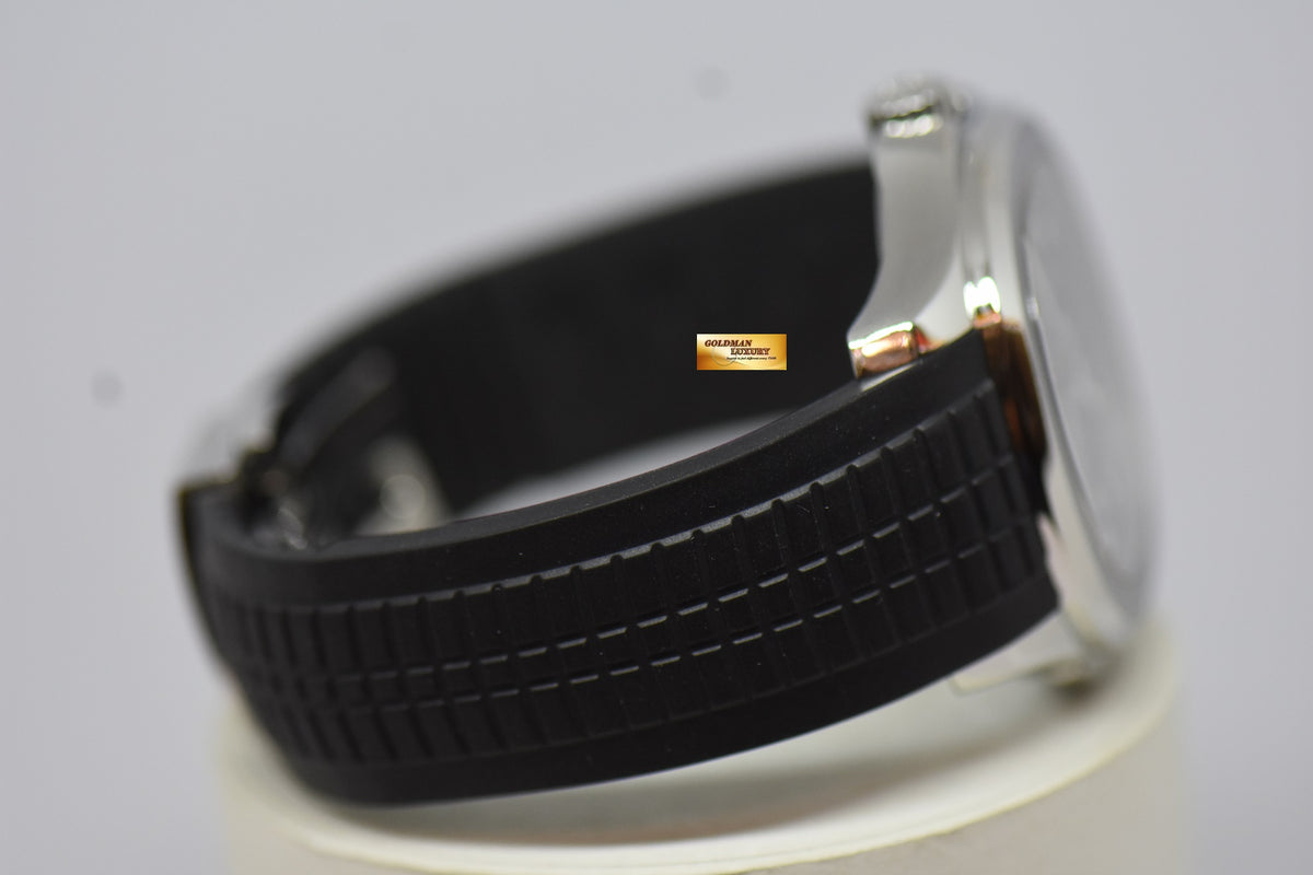 [SOLD] PATEK PHILIPPE AQUANAUT TRAVEL TIME 40.8mm STEEL IN RUBBER 5164A AUTOMATIC (LNIB)