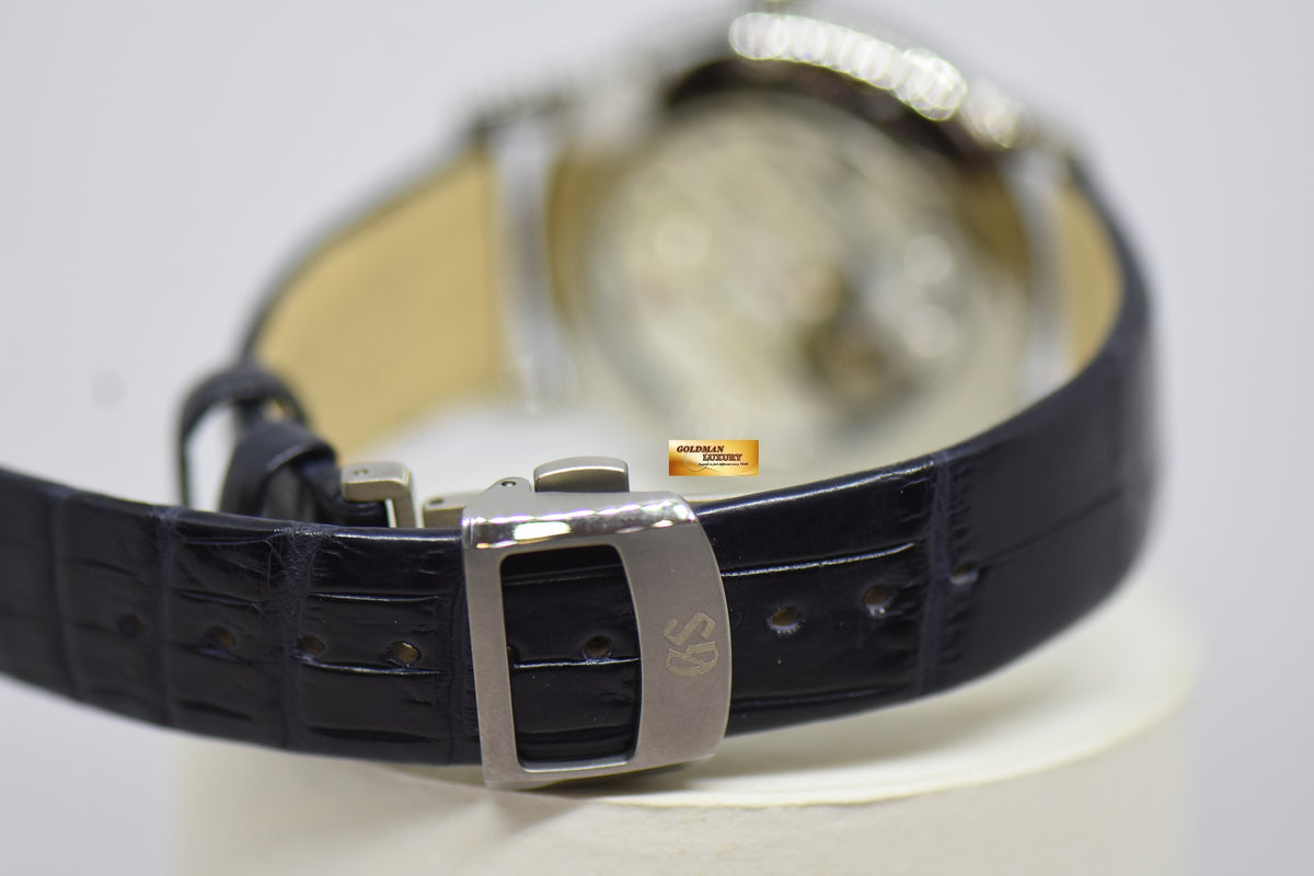 [SOLD] GRAND SEIKO RE-CREATION 60TH ANNIVERSARY 38mm HARD TITANIUM BLUE DIAL MANUAL WINDING SBGW259 (NEW-UNWORN)