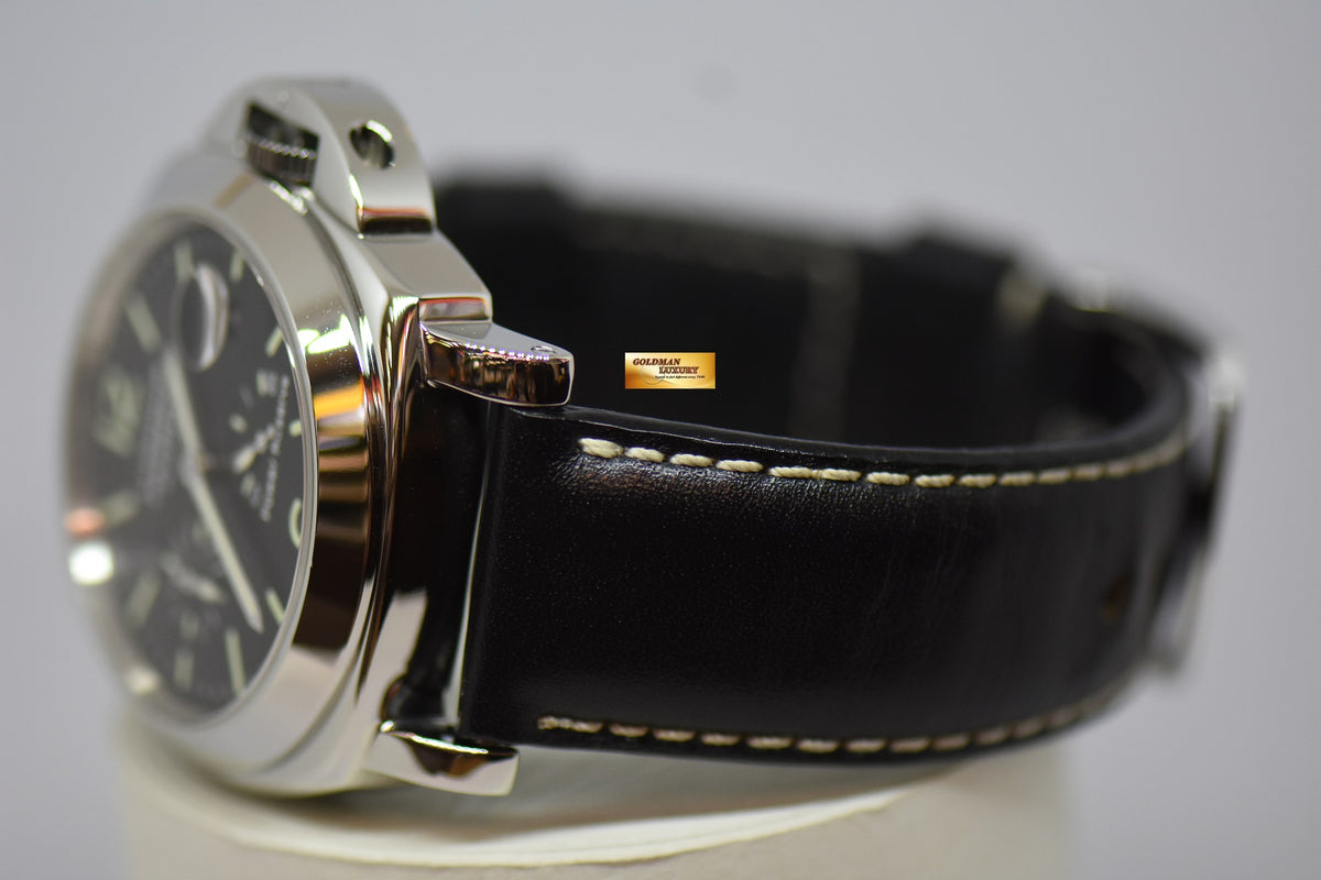 [SOLD] PANERAI LUMINOR MARINA 44mm POWER RESERVE AUTOMATIC BLACK PAM 90 (MINT)