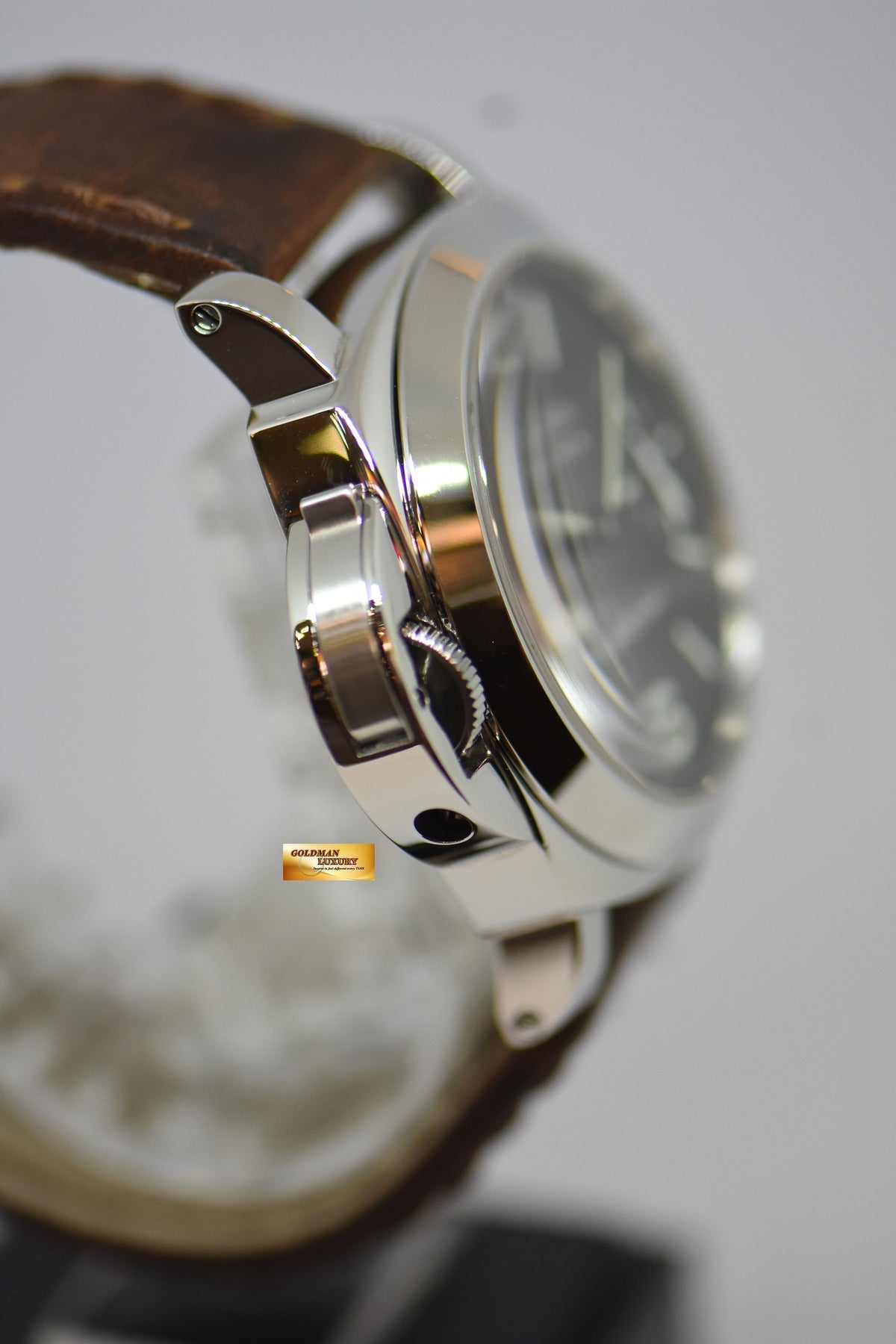 [SOLD] PANERAI LUMINOR MARINA 44mm LEFTY (DESTRO) MANUAL WINDING BLACK PAM 115 (MINT)