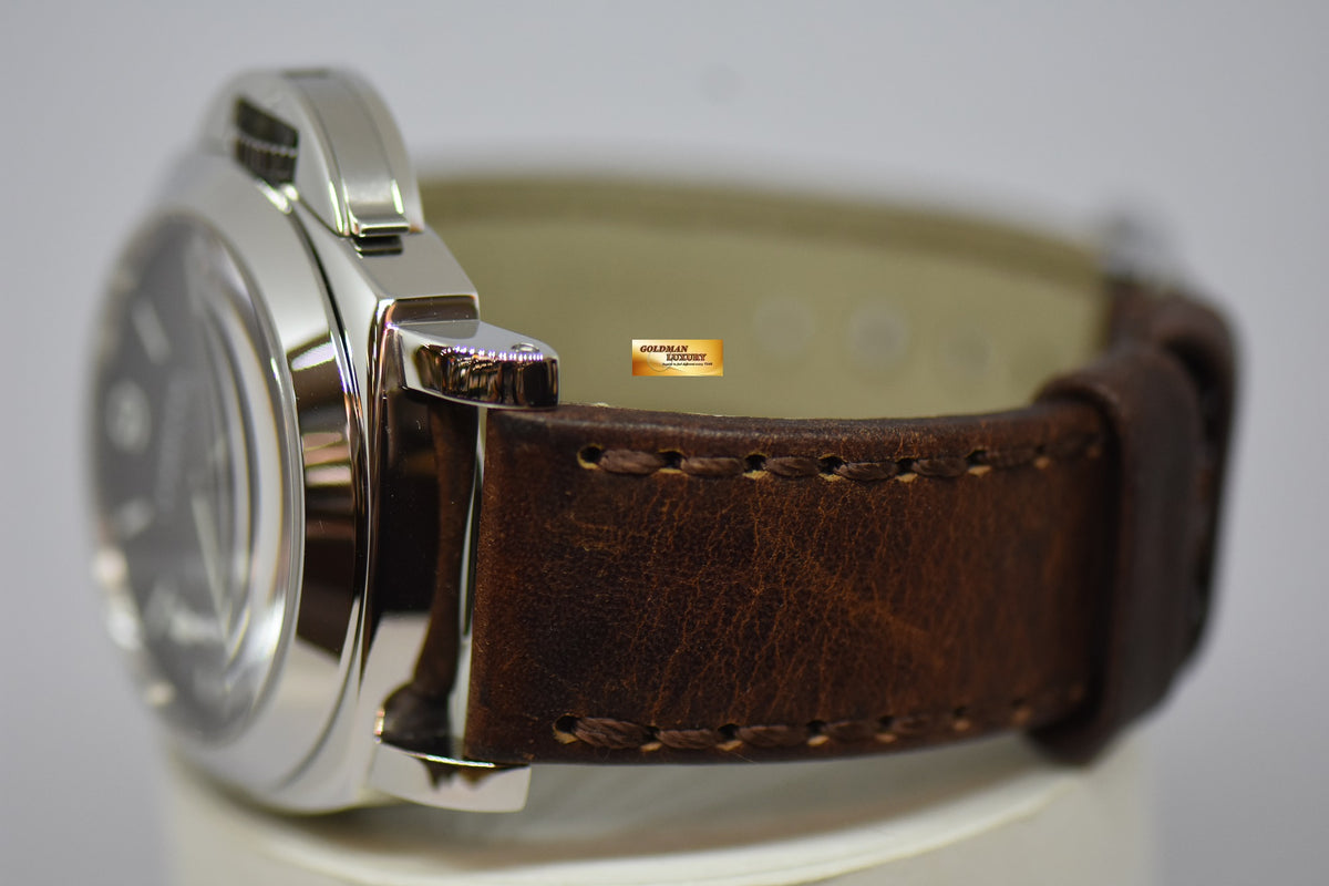 [SOLD] PANERAI LUMINOR MARINA 44mm LEFTY (DESTRO) MANUAL WINDING BLACK PAM 115 (MINT)