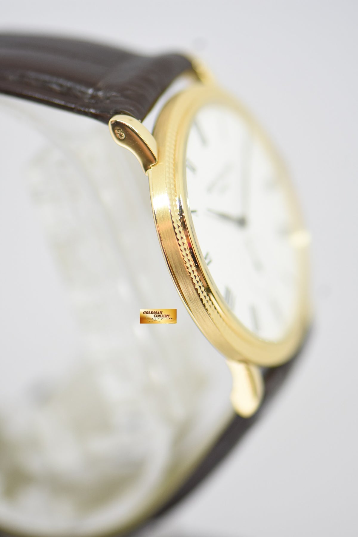 [SOLD] PATEK PHILIPPE CALATRAVA 36mm HOTNAIL BEZEL YELLOW GOLD SUB-SEC DIAL MANUAL WINDING 5119J (MINT)