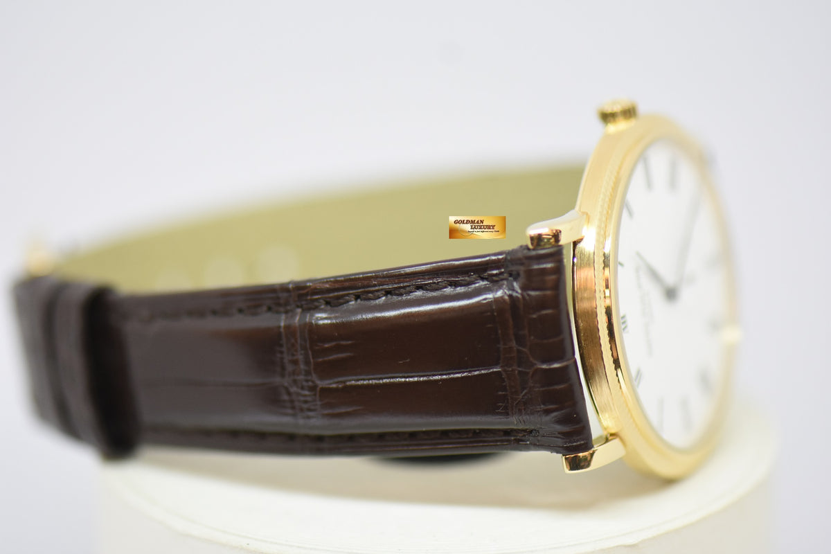 [SOLD] PATEK PHILIPPE CALATRAVA 36mm HOTNAIL BEZEL YELLOW GOLD SUB-SEC DIAL MANUAL WINDING 5119J (MINT)
